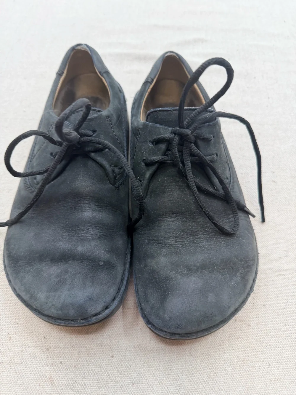 Birkenstock Memphis Suede Lace Up Loafers/ L7-M5